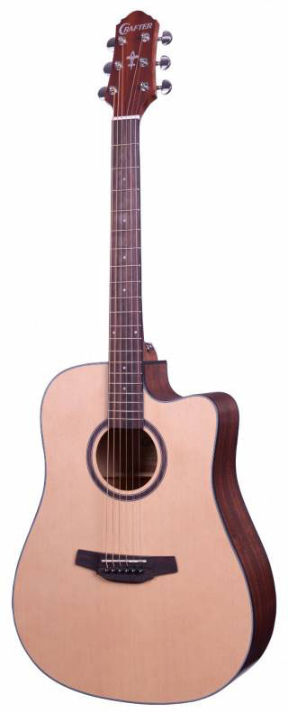 Гитара электроакустическая Crafter HD-100CE/OP.N
