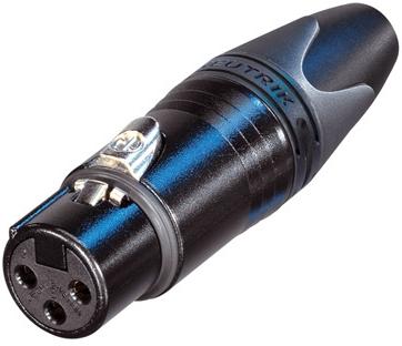 Разъем XLR Neutrik NC3FXX-B