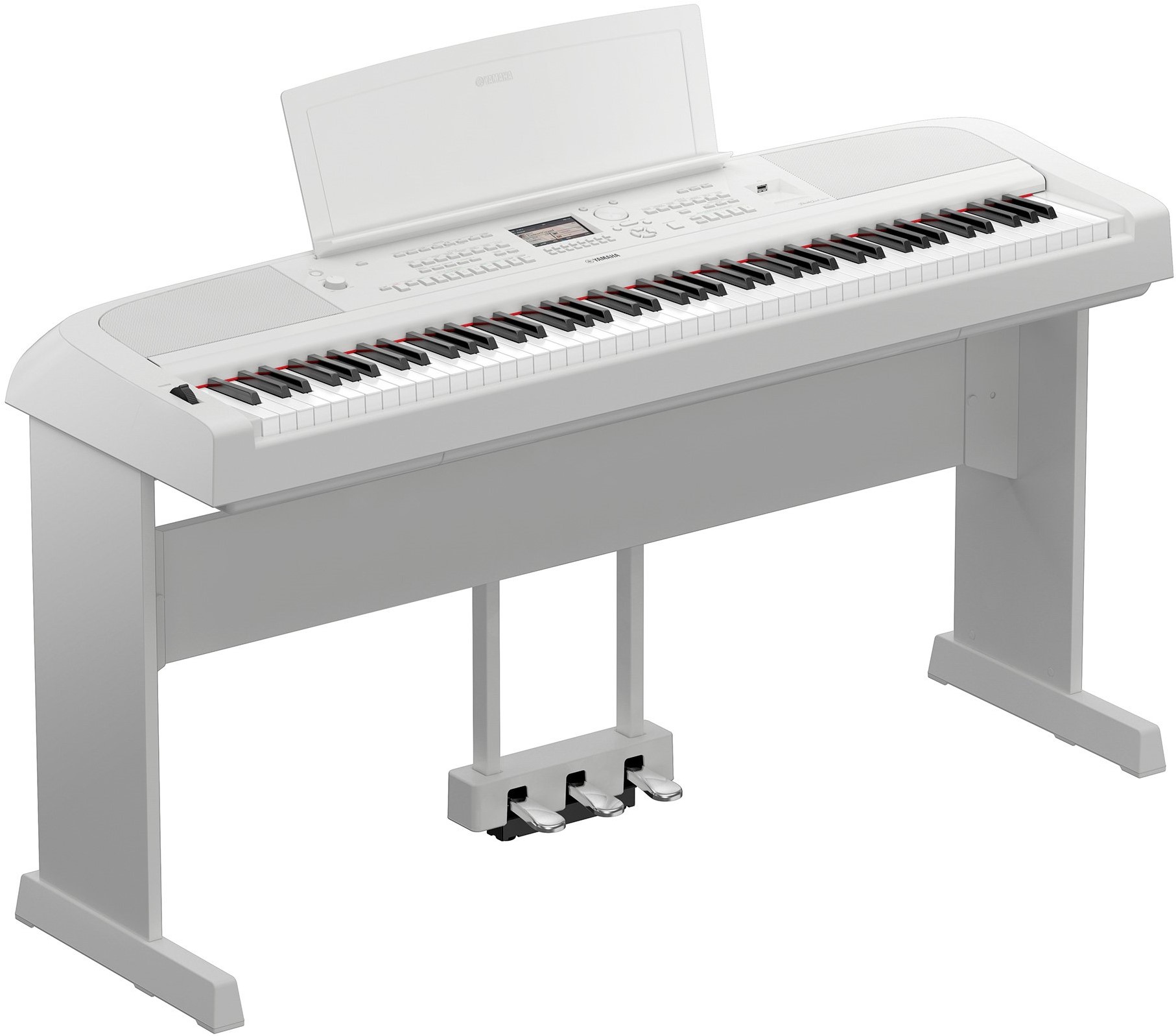 Цифровое пианино Yamaha DGX670WH