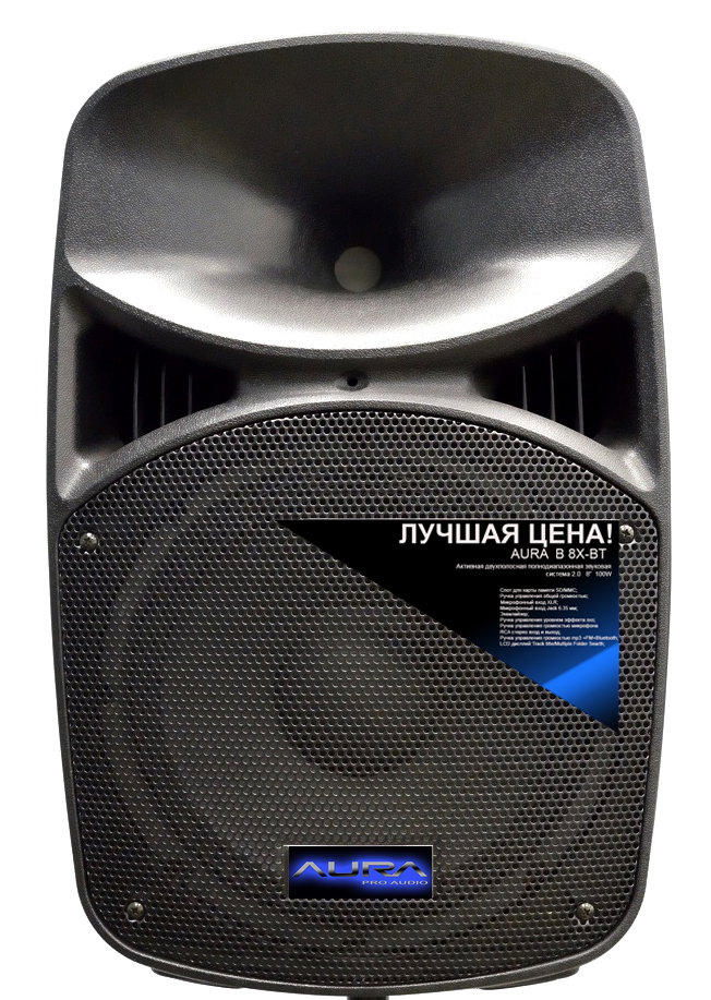 Акустическая система Активная Aura B8X-BT