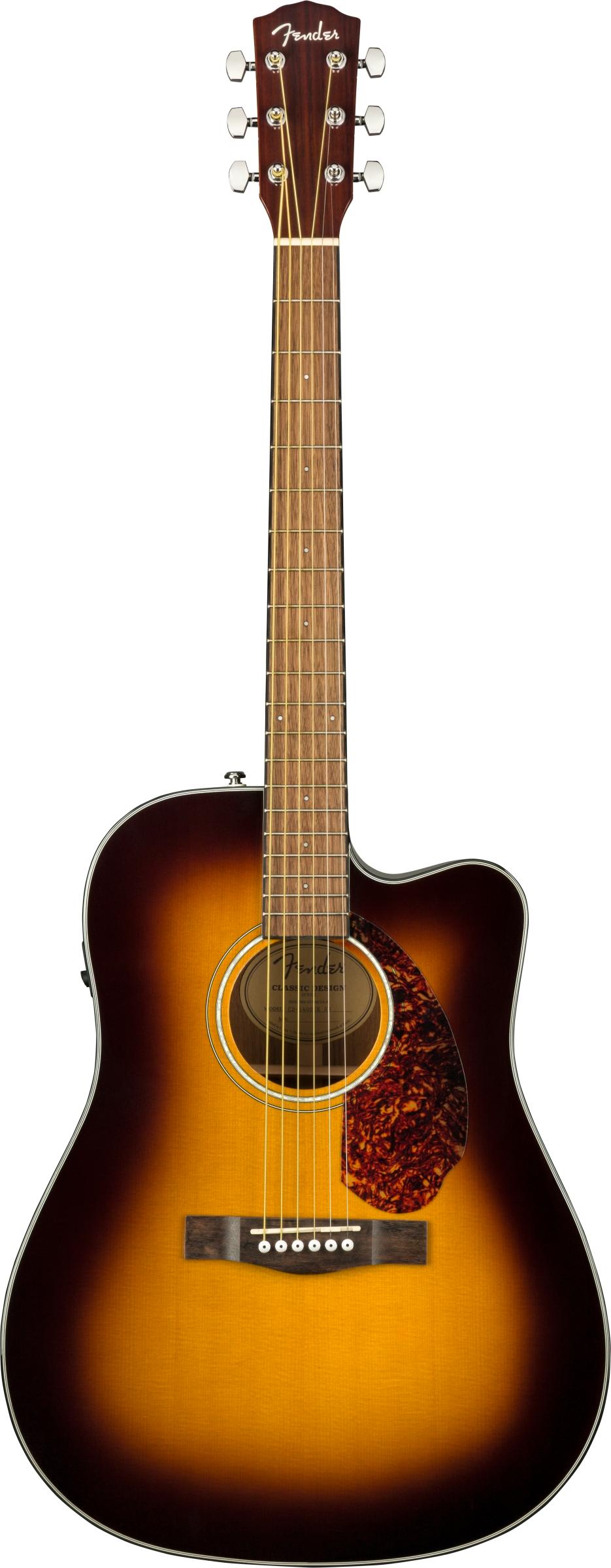 Электроакустическая гитара FENDER CD-140SCE DREAD SB W/CASE