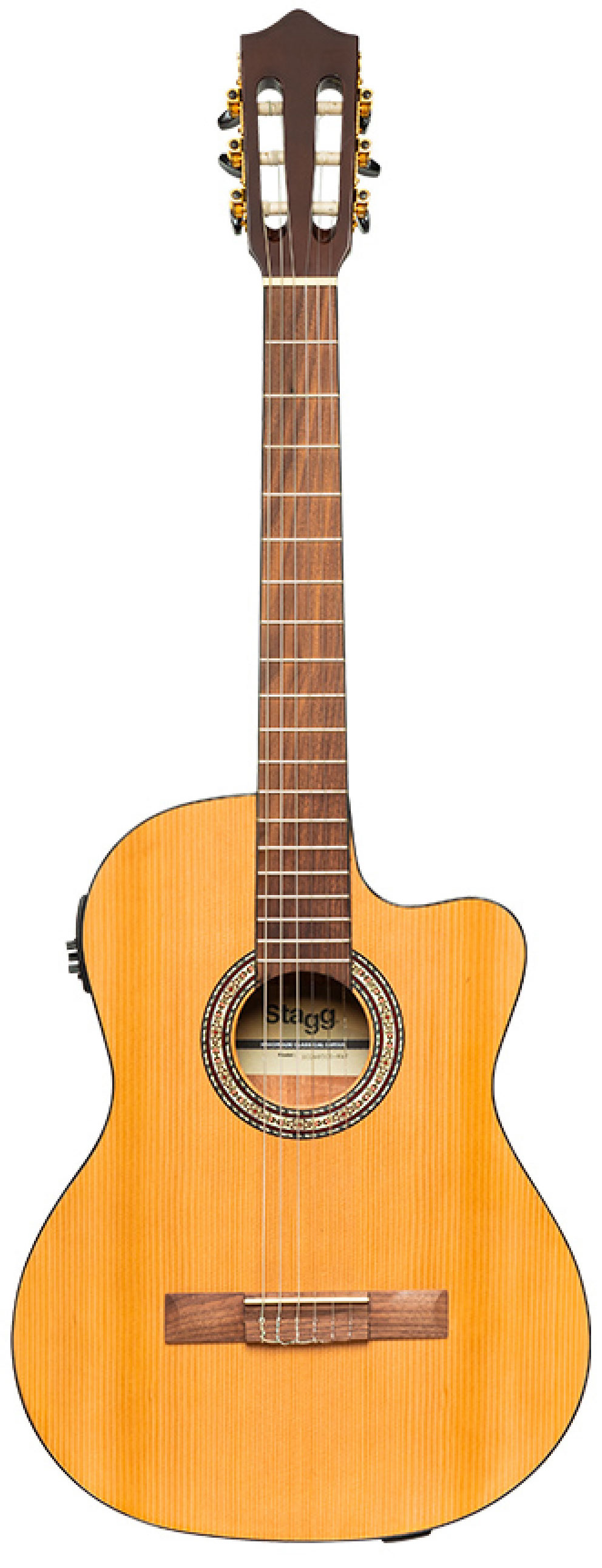 Гитара классическая STAGG SCL60 TCE-NAT