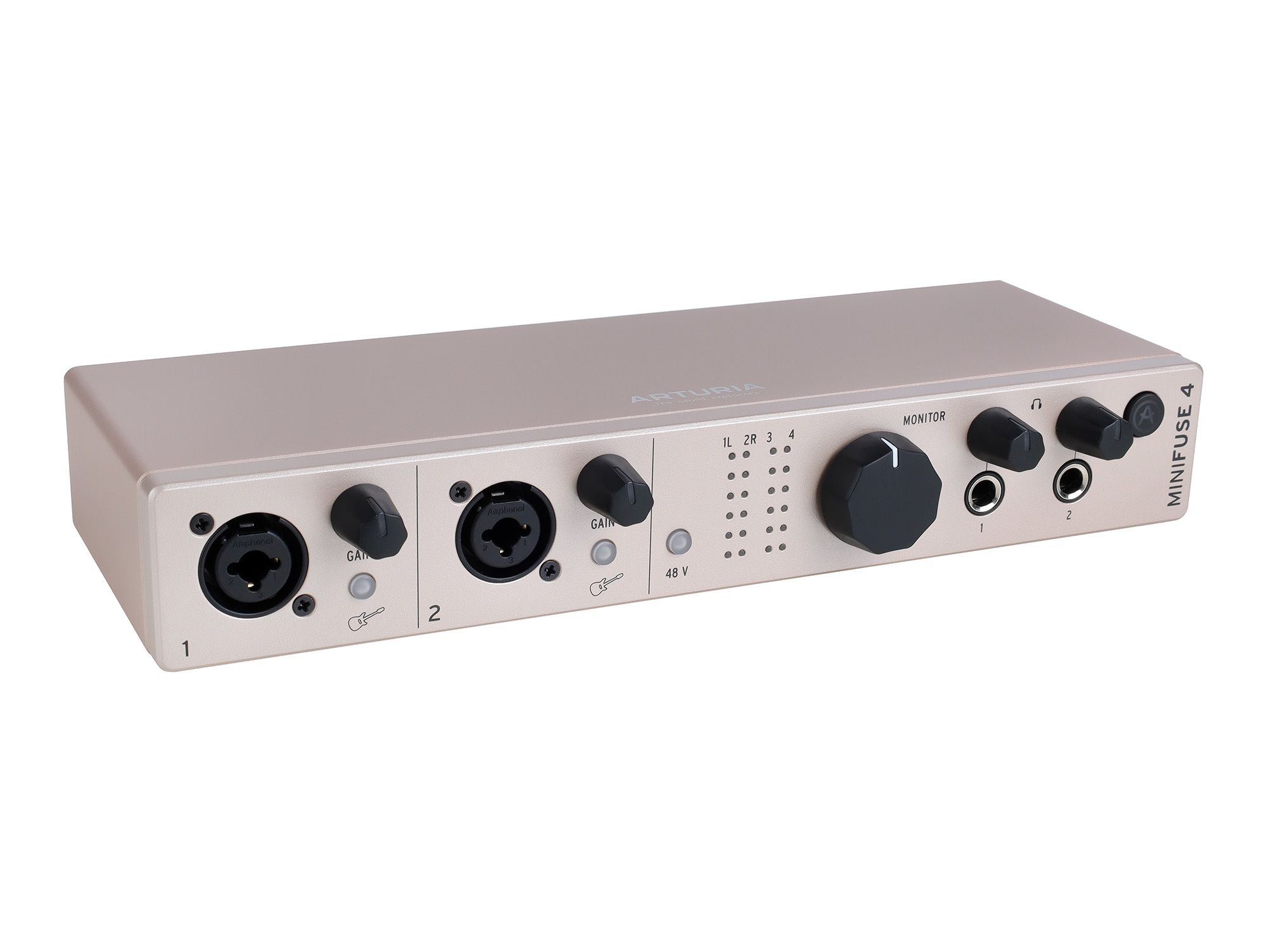 Звуковая карта Arturia MiniFuse 4 Champagne