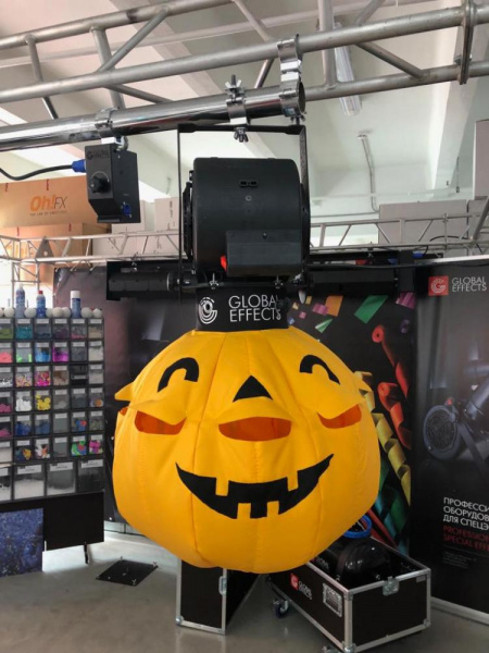Подвесная Конфетти Машина Global Swirl Pumpkin (Тыква)