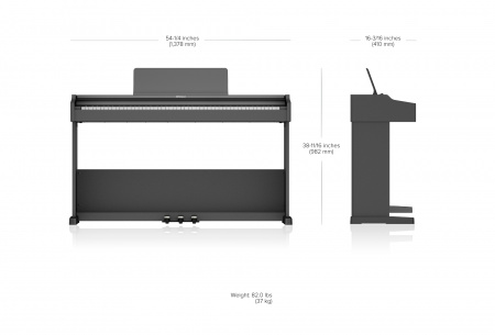 Цифровое пианино Roland RP107 BKX