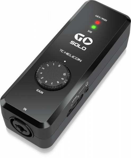 Аудиоинтерфейс TC Helicon GO Solo