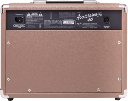 Комбоусилитель для акустической гитары FENDER ACOUSTASONIC 40
