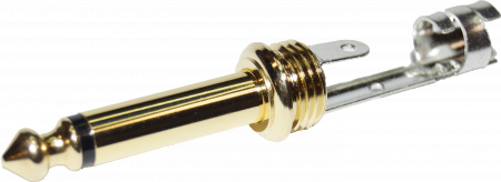 Разъем Jack (mono) MUZKABEL MJ-2G BL