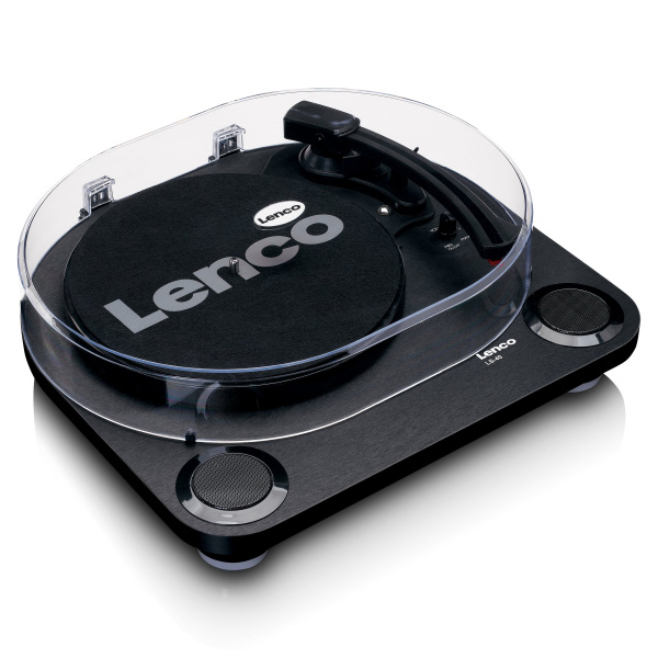 Виниловый проигрыватель Lenco LS-40 Black