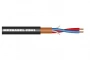 Микрофонный кабель MUZKABEL AMC111 - 1 метр, JACK (моно) - XLR (мама)