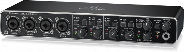 Звуковая карта Behringer UMC404HD