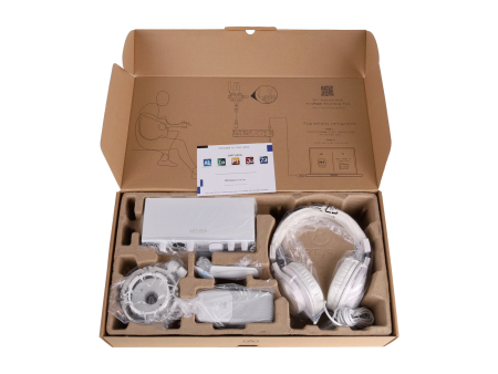 Студийный комплект Arturia MiniFuse Recording Pack White