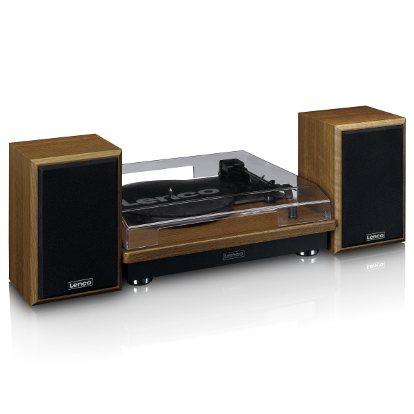 Виниловый проигрыватель Lenco LS-100 Wood