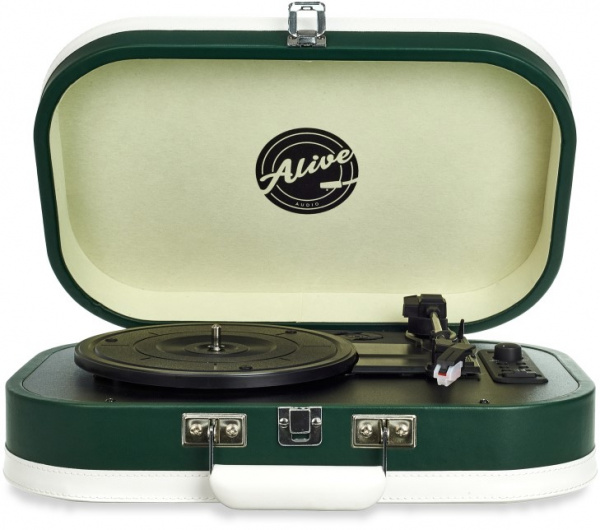 Виниловый проигрыватель Alive Audio VINTAGE VNT-02-CG Cades Gin