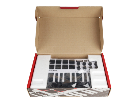 MIDI клавиатура AKAI PRO MPK MINI MK3 W