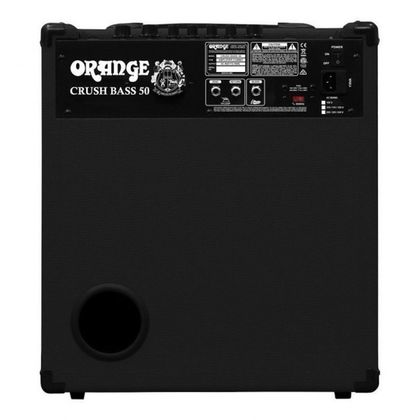 Басовый комбоусилитель Orange CRUSH BASS 50 BK