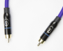Патч-кабель MUZKABEL RSFIK4VP - 0.15 метра, RCA – RCA (Синее кольцо)