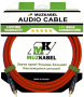 Аудио кабель MUZKABEL RCBIK3R - 5 метров, RCA - RCA