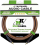 Аудио кабель MUZKABEL RCXMK5B - 6 метров, RCA - RCA