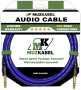 Аудио кабель MUZKABEL BZFMK1V - 15 метров, JACK (стерео) - JACK (стерео)