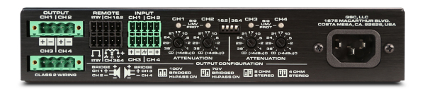 Усилитель мощности QSC SPA4-100