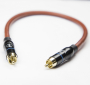 Патч-кабель MUZKABEL RCXMK5BP - 0.1 метра, RCA – RCA (Синее кольцо)
