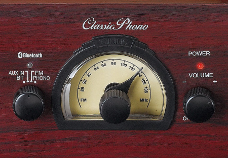 Виниловый проигрыватель Lenco TT-43 Walnut