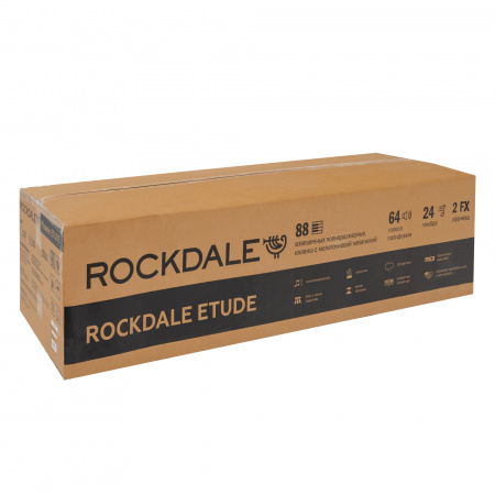 Цифровое пианино Rockdale Etude 128 Graded Black
