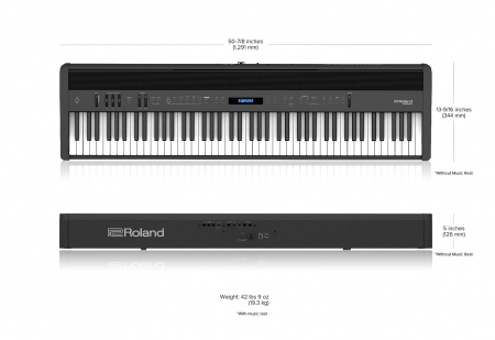 Цифровое пианино Roland FP-60X BK