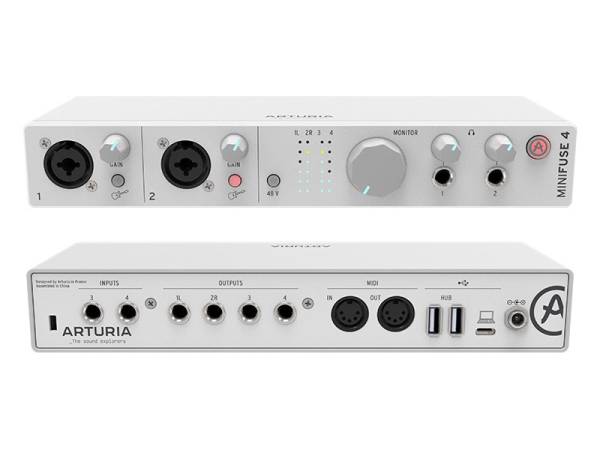 Звуковая карта Arturia MiniFuse 4 White
